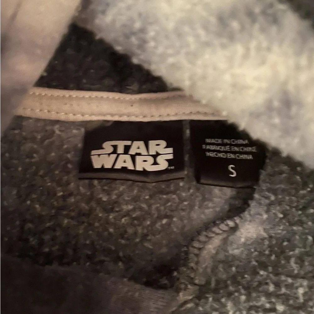 Star Wars The Mandalorian tie-dye pullover hoodie,‎ graphic of Din Djarin- YS